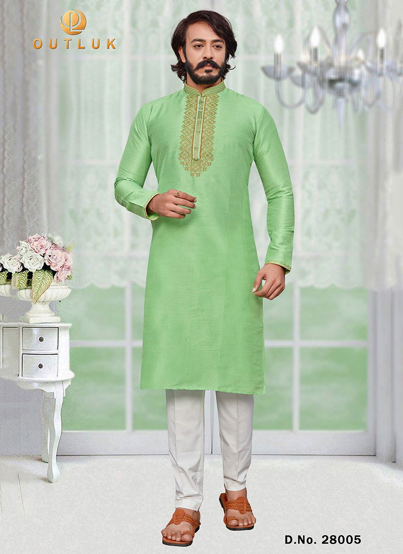 Outluk vol 28 Party And Function Wear Wholesale Kurta Pajama Collection